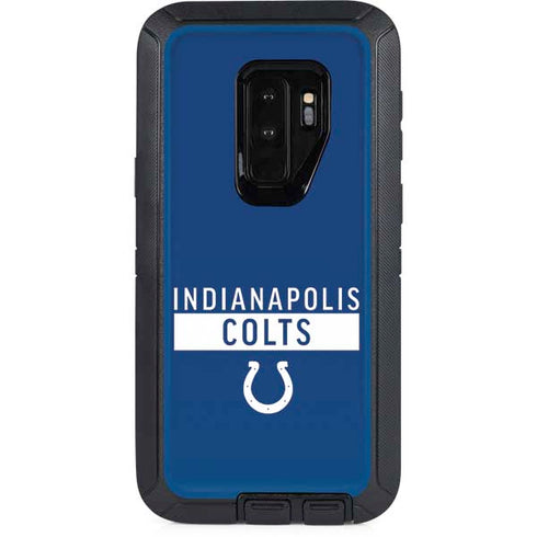 NFL Indianapolis Colts Blue Performance Series Otterbox Defender Galaxy Skin
